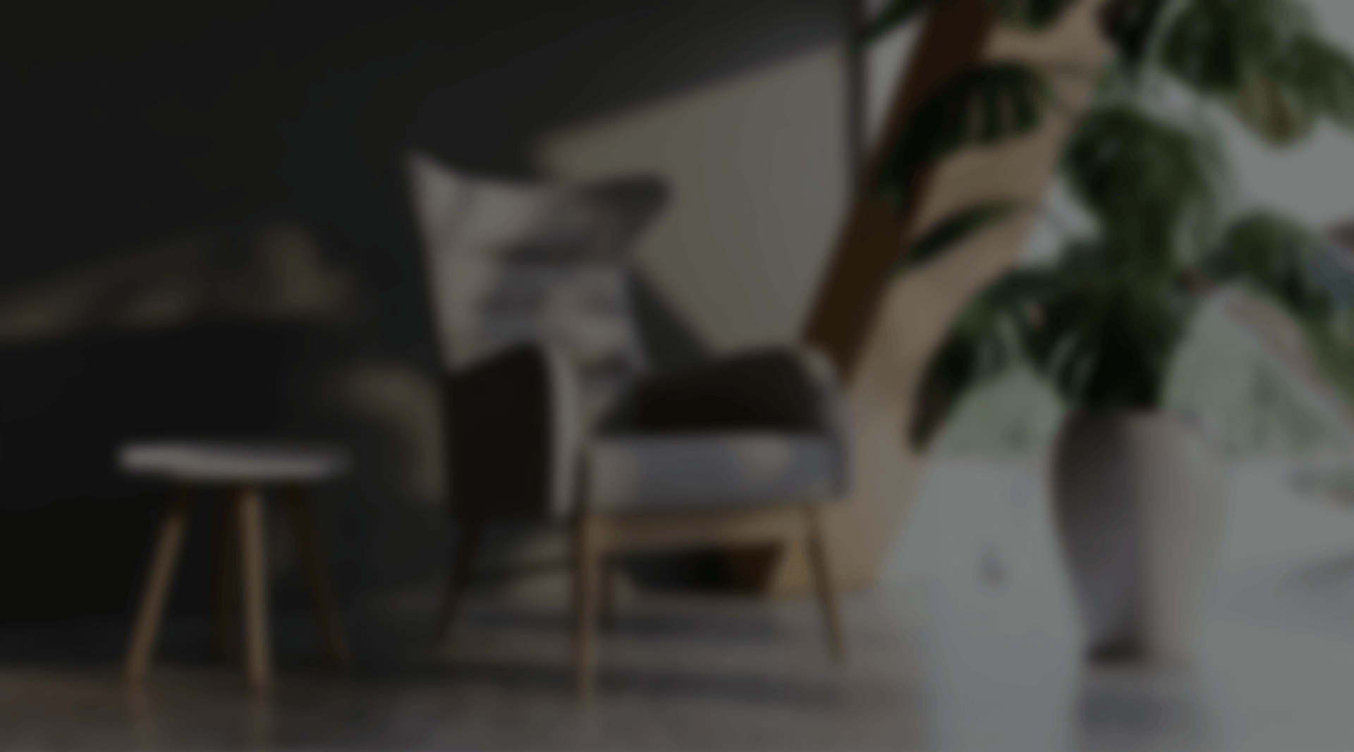 Rendered modern interior created with Enscape