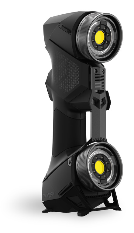 HandySCAN BLACK Elite portable 3D scanner with both optical heads