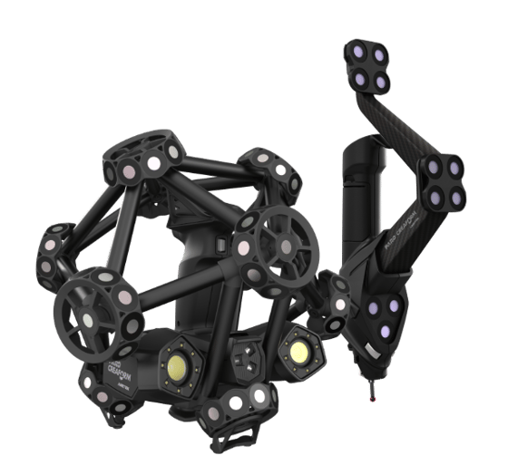 MetraSCAN BLACK+ optical CMM 3D scanner