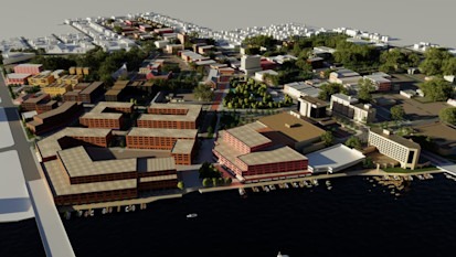 Urban campus model shared for collaborative teaching