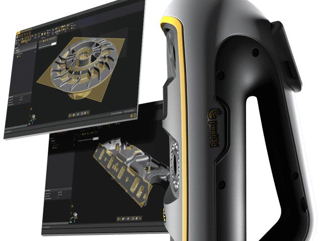 Peel 3 scanner with Peel.CAD reverse engineering software