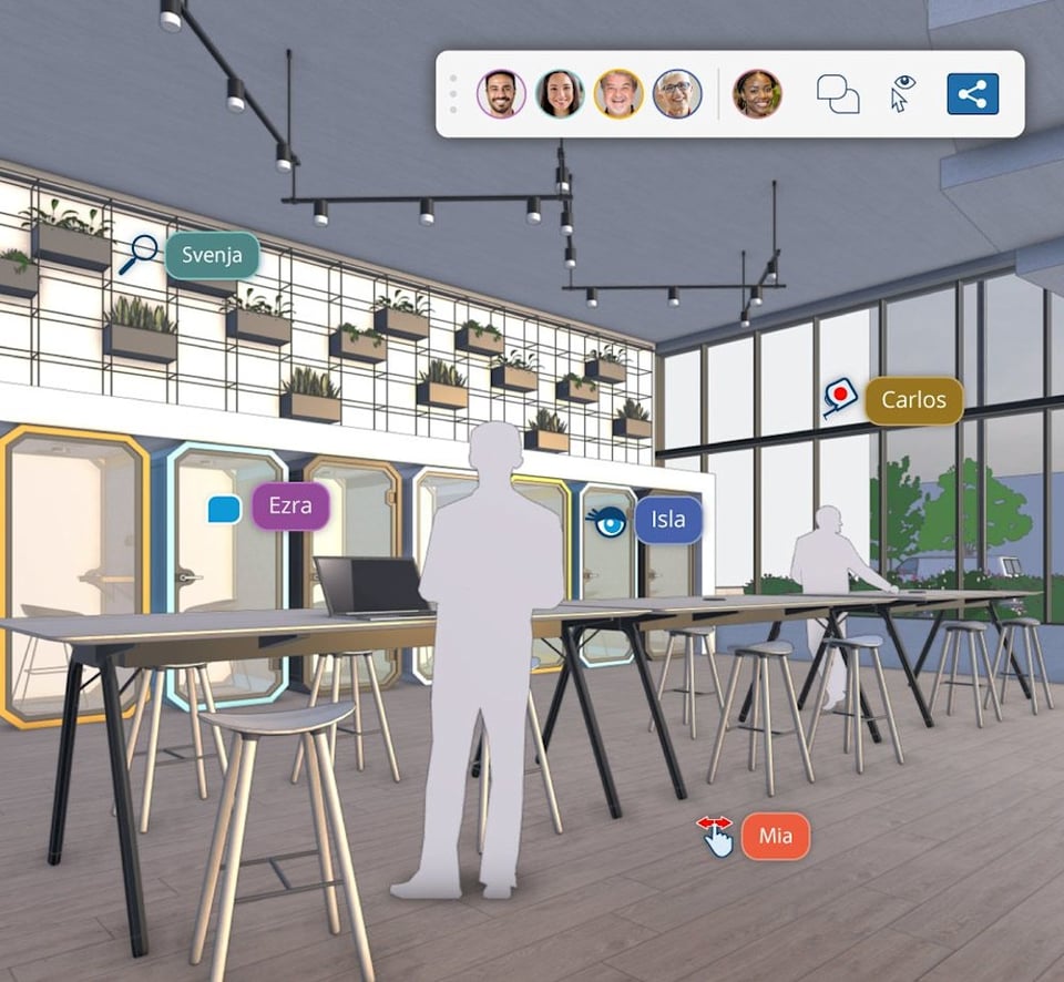 Live collaboration on a SketchUp model