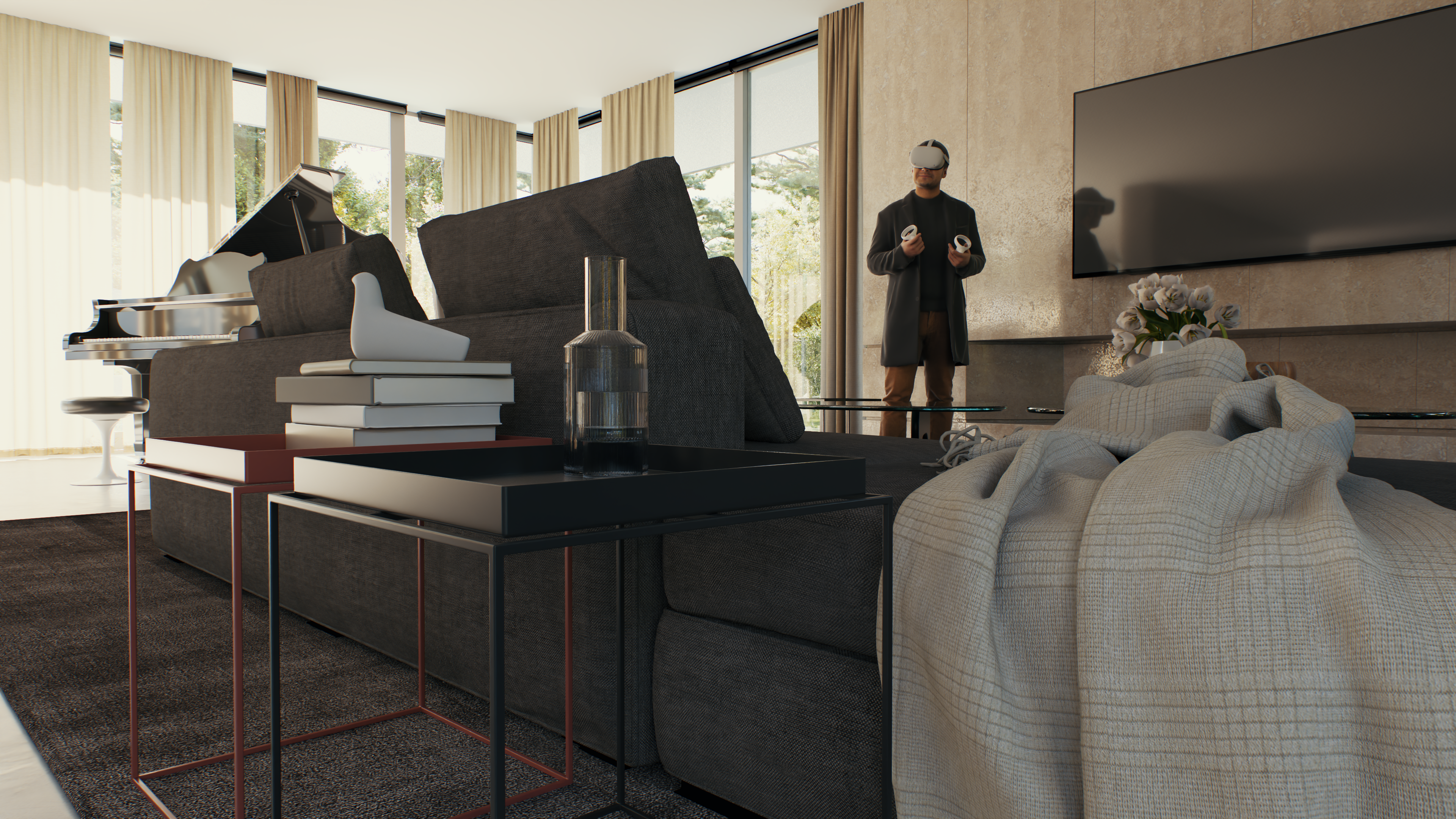 Original Render without Toon Outlines