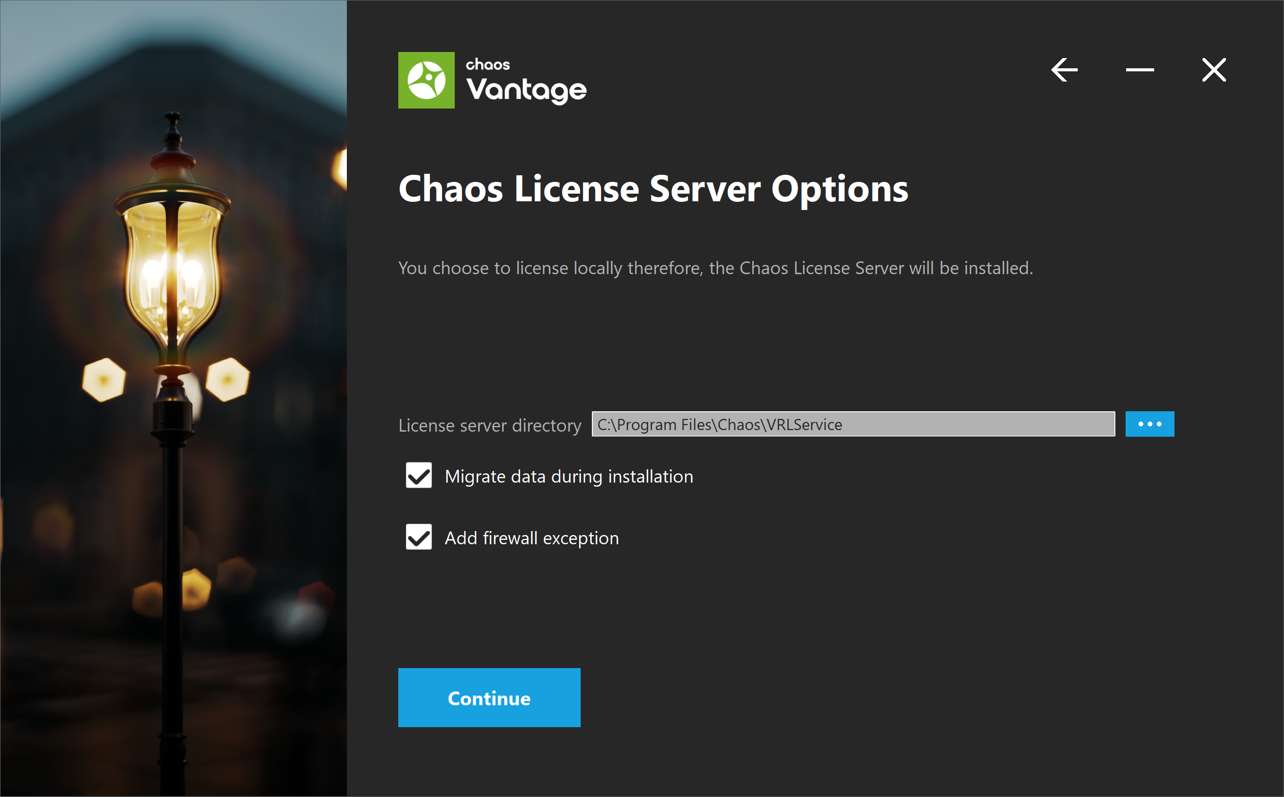 Vantage_Installation_Advanced_LSoptions.png