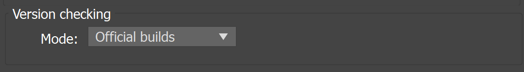 Coarona15_RenderSetup_SystemSettings_TVersionChecking.png
