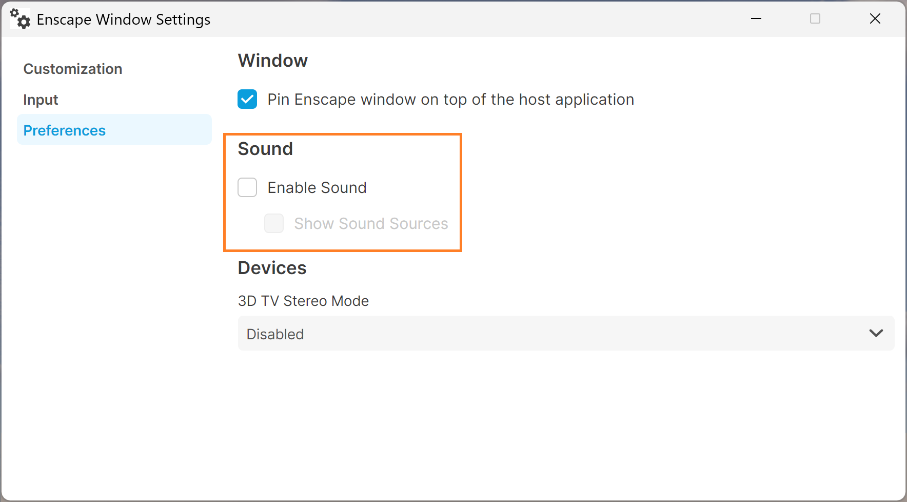 Enscape_Sound_Settings.png