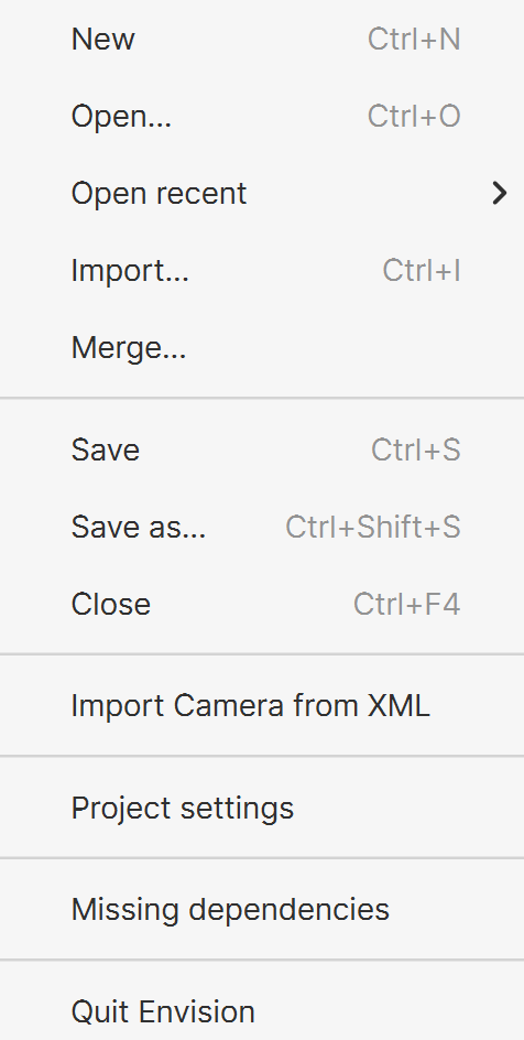 File Menu