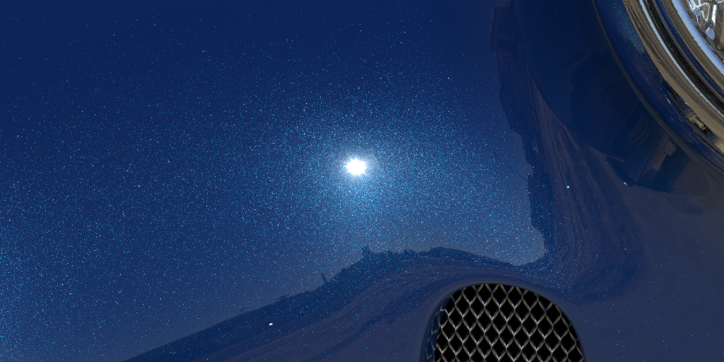 On the left side the flake size is 0mm and on the right side the flake size is 0,5mm