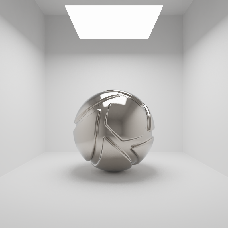 AreaLight VisibleInReflections ON Titanium