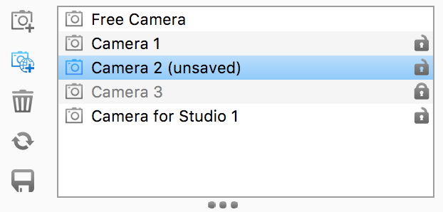 Camera list