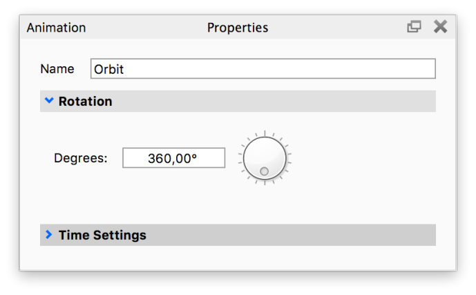 Camera orbit