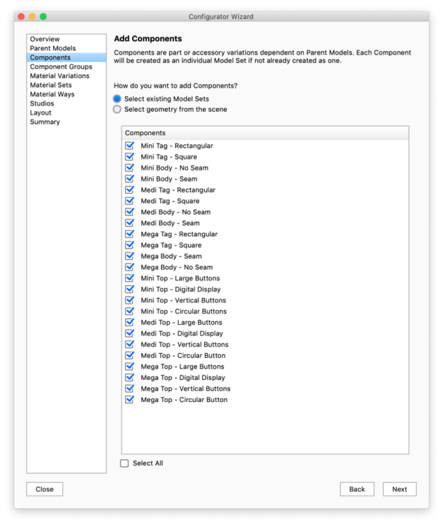 Configurator components1