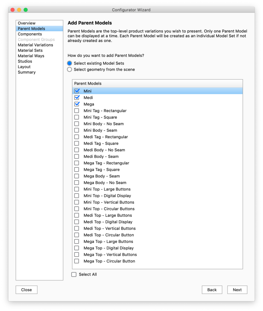 Configurator parent1