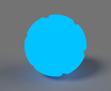 Emissive material example