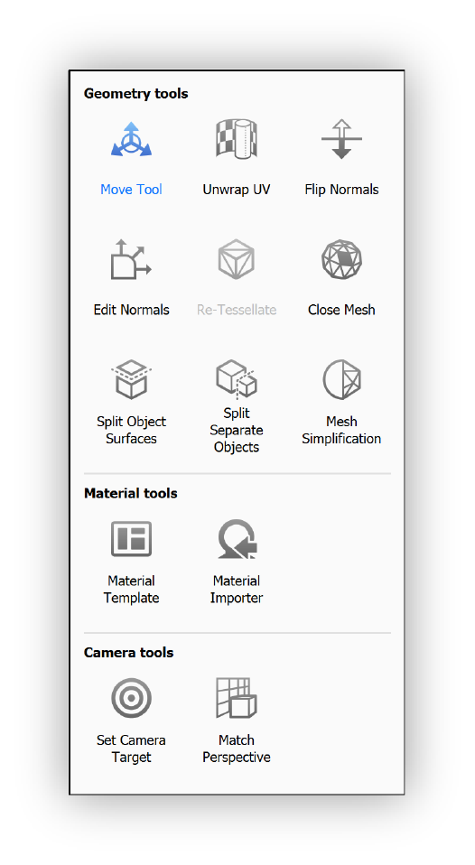 Geometry tools