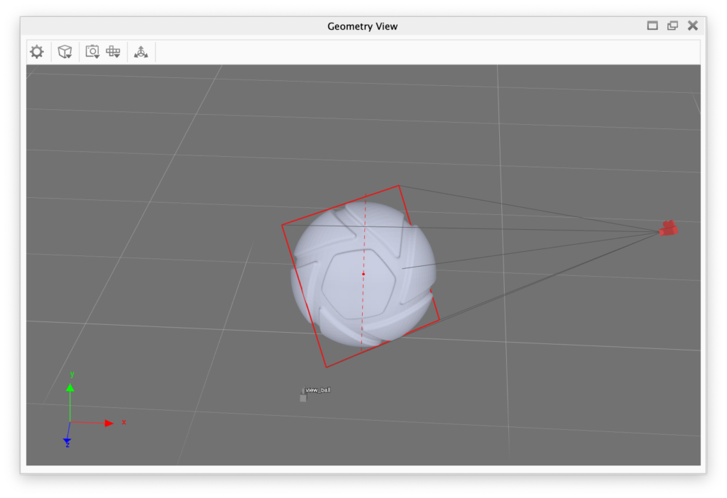 Geometry view panel