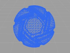 Geometry view wireframe