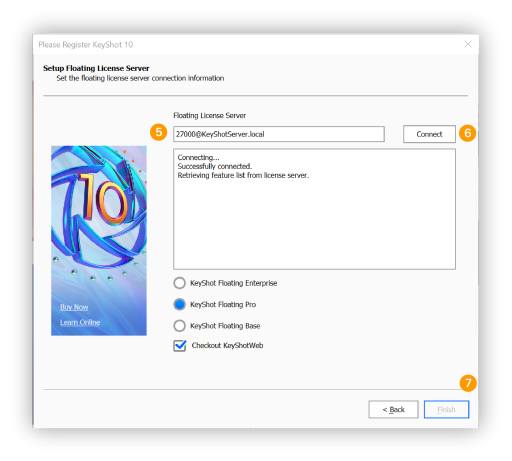 KS activate floating license 1 EN