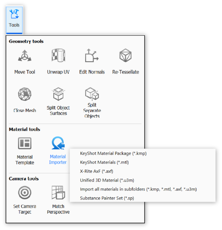 Material Importer Tool