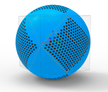 Mesh clipping angle