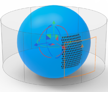 Mesh clipping diameter
