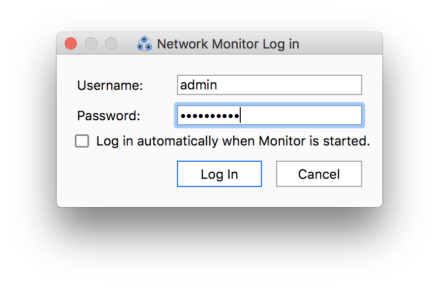 NR login admin