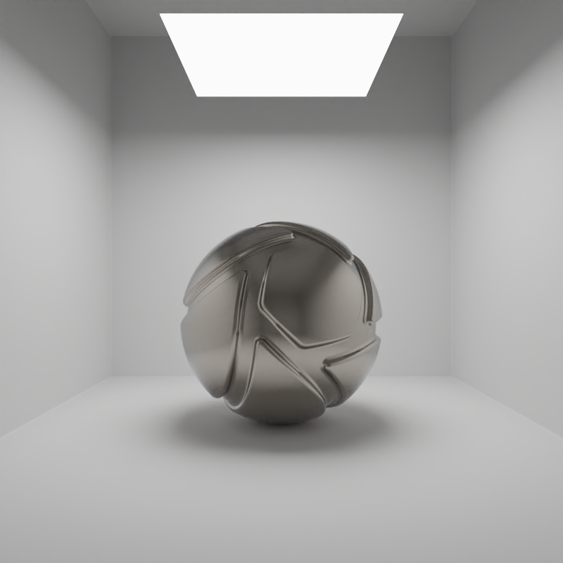 PlanarLightManual VisibleInReflections Metal NO.39