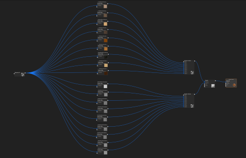 RandomTexture MaterialGraph