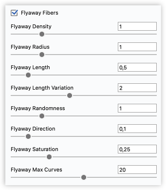 Realcloth flyaways