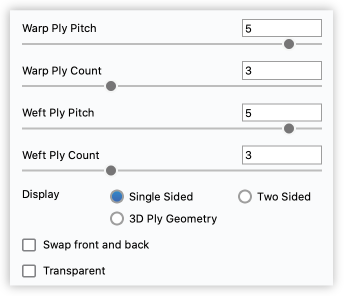 Realcloth geometry