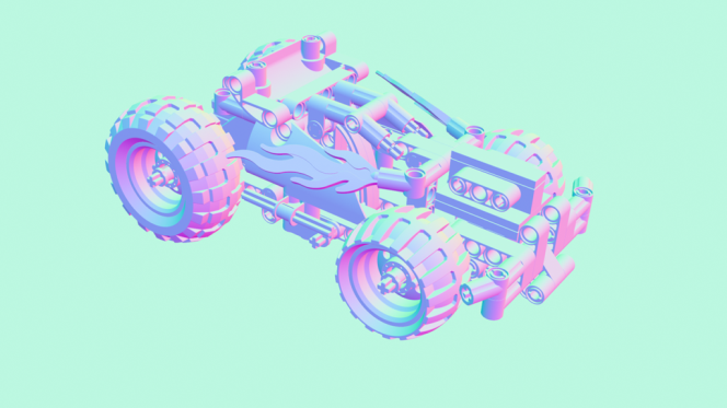 RenderPasses Normals CameraSpace