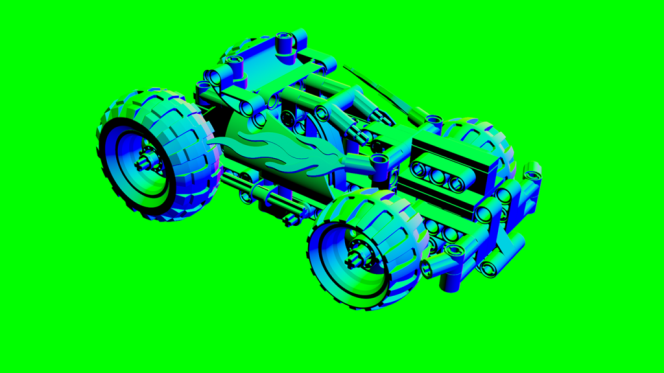 RenderPasses Normals WorldSpace