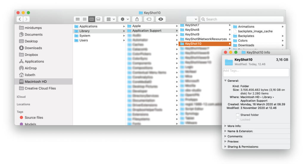 Resource folder mac
