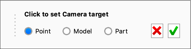 Set camera target