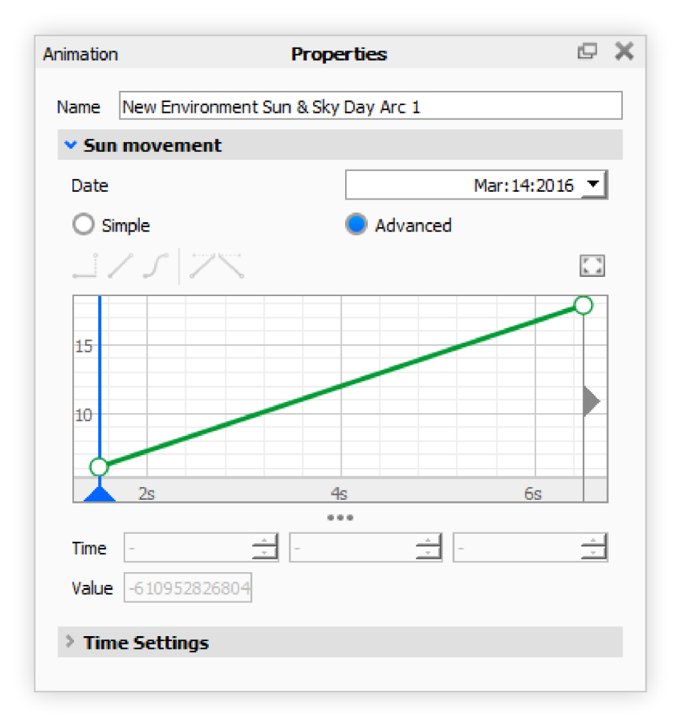 SunSky animation advanced
