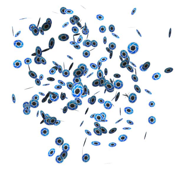 UV flakes