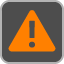 Warning realtime icon