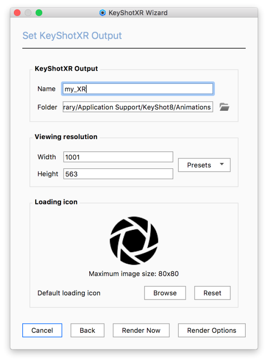 XR output