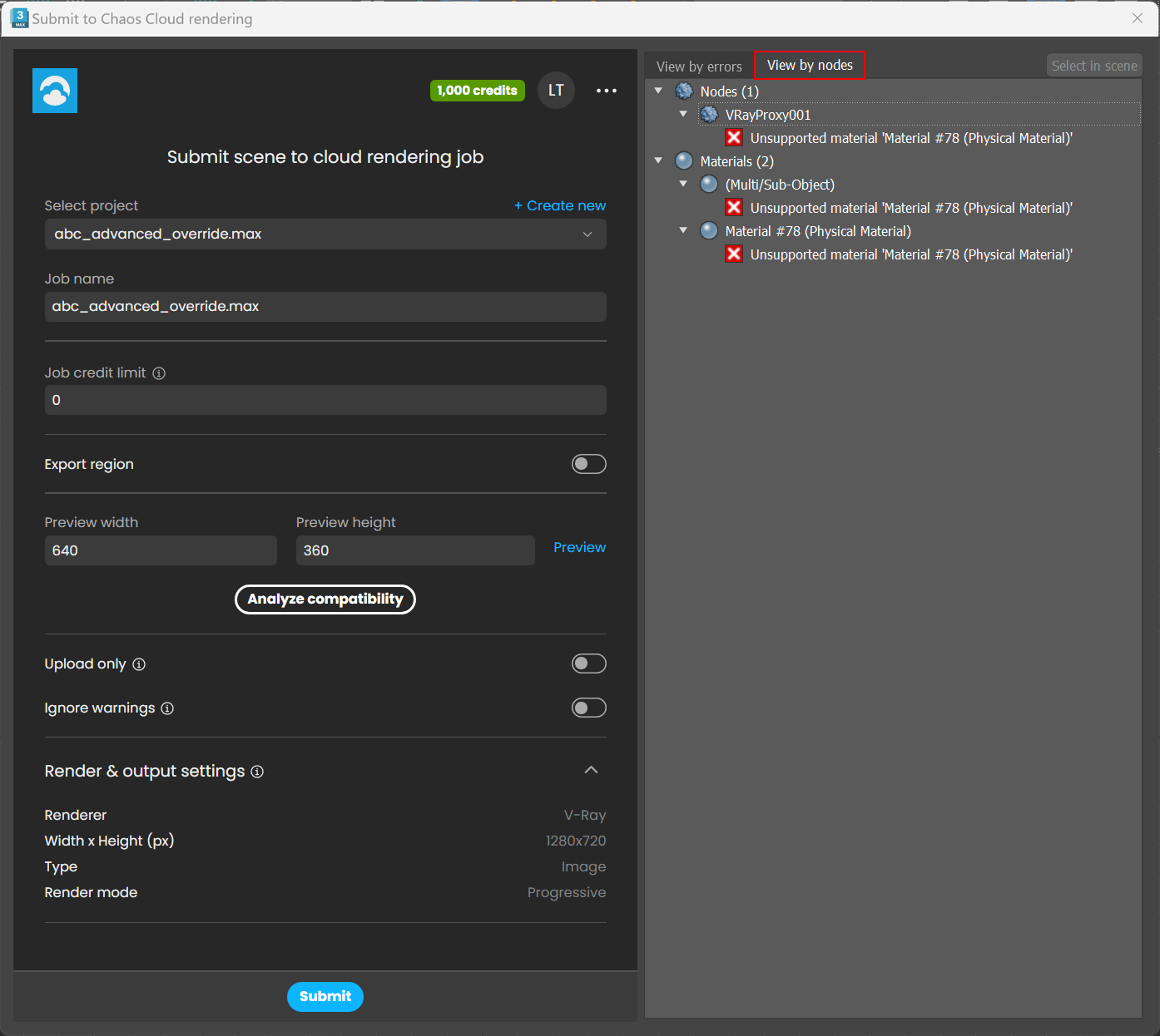 Max2024_VRay6.2_ChaosCloud_Analyzer_ViewByNodes