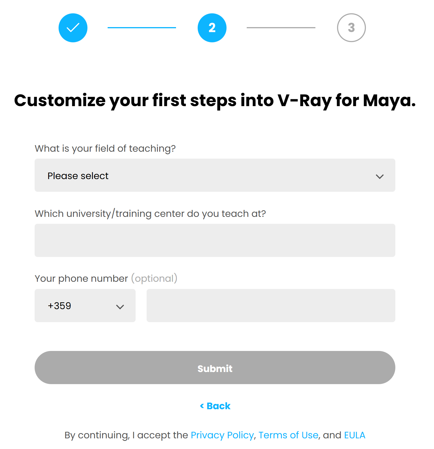 Educator Customization