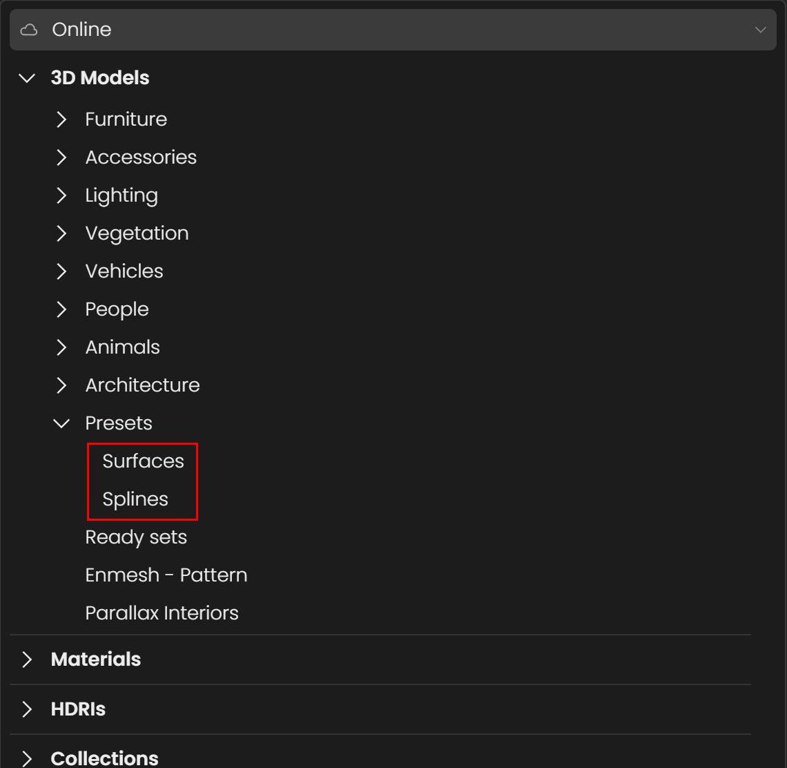 CosmosBrowserPresets.png