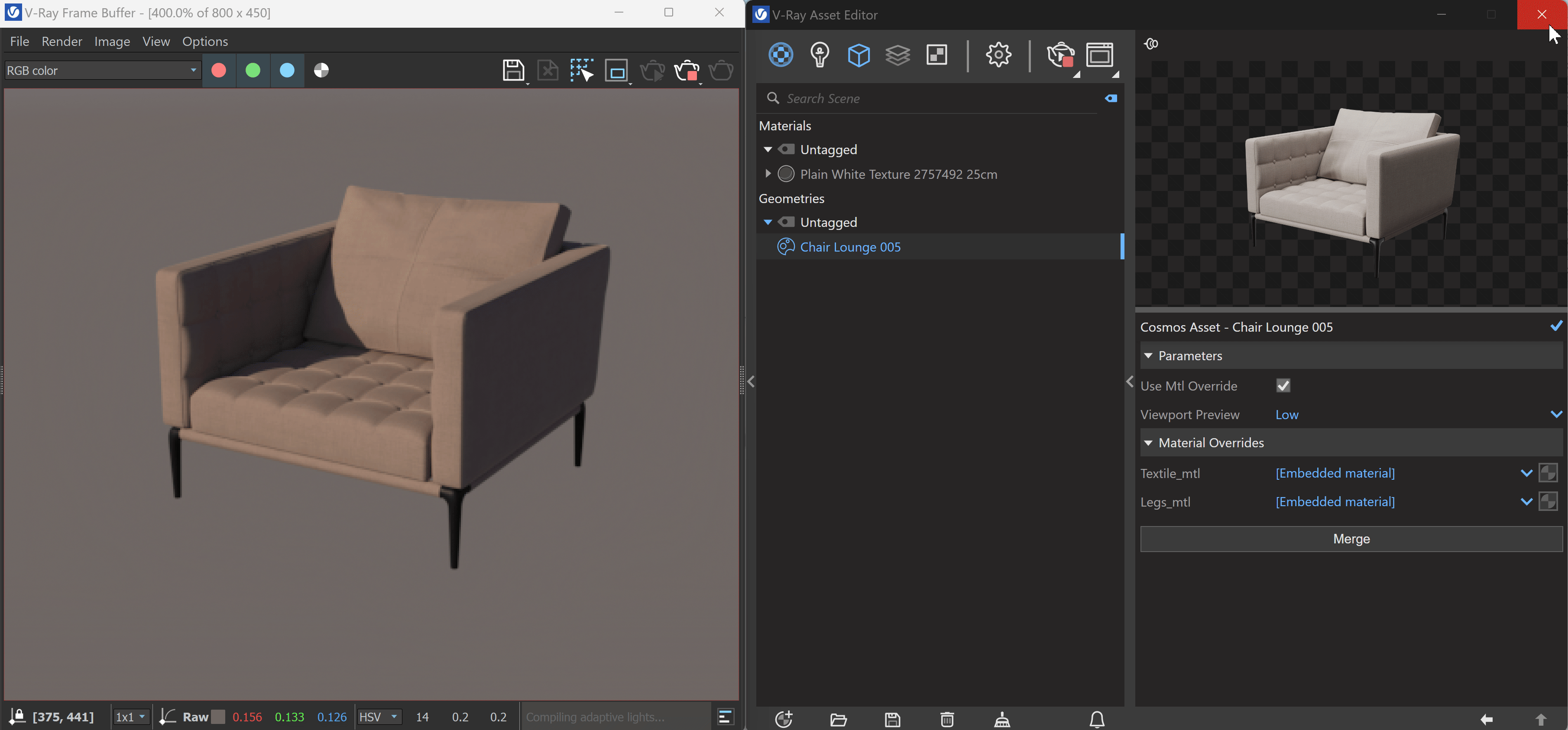 VRay7.4.2_Cosmos_MaterialOverrides.gif